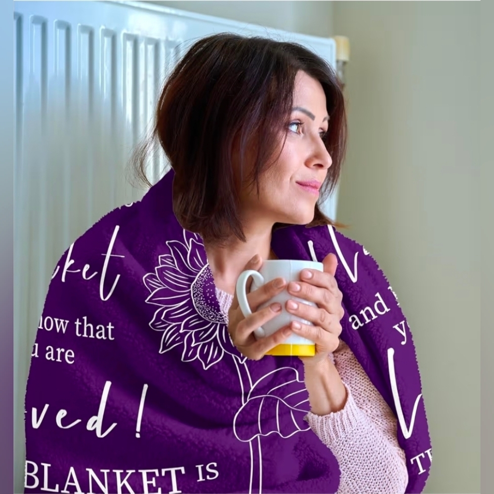 Get Well Gifts for Women After Surgery - Hug Blanket - Thinking of You Gift. - Picture 2 of 8